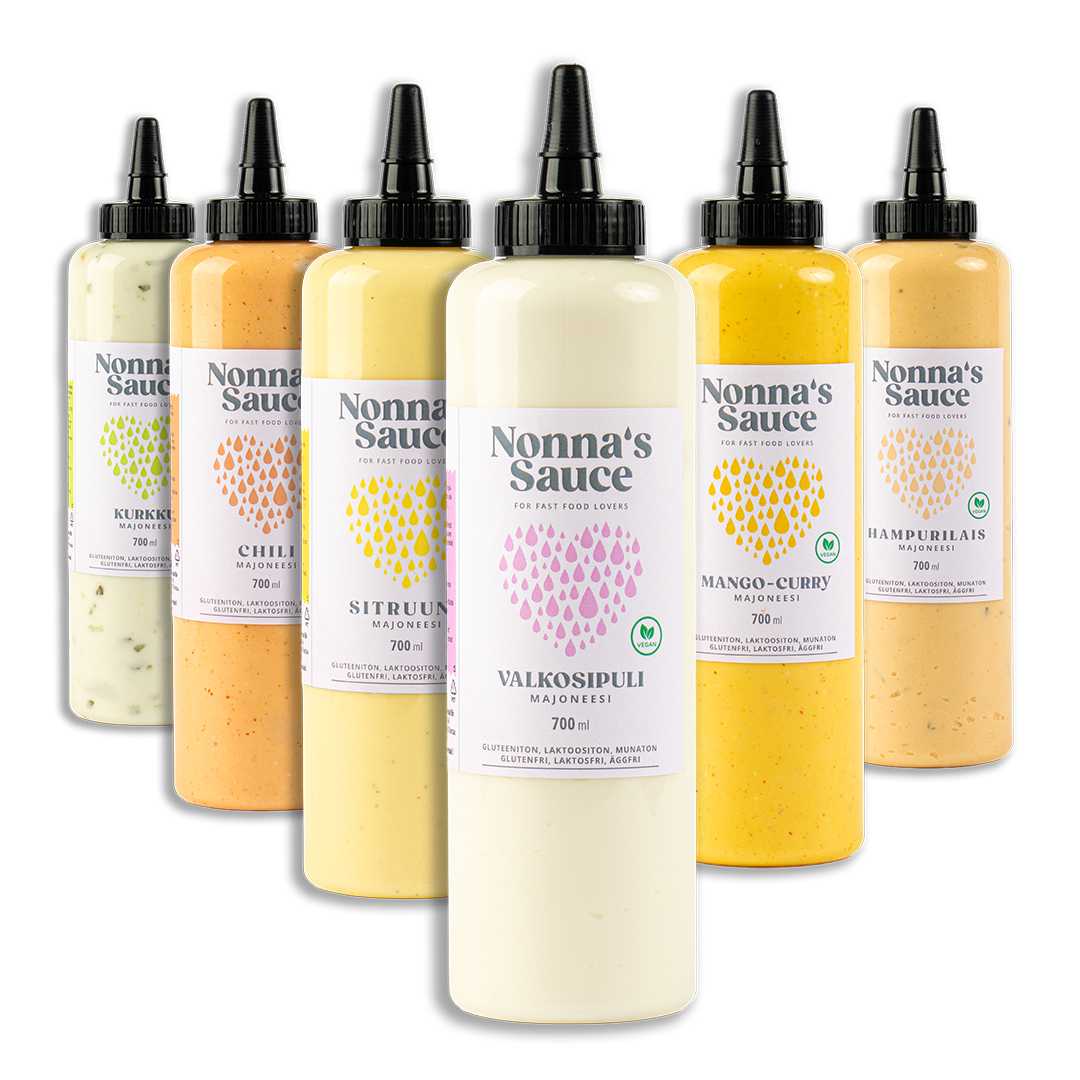 The new Nonna’s Fast Food Mayonnaise Range is here!