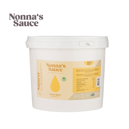 Nonna’s Naturel Vegaanimajoneesi 5 kg