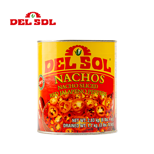 Del Sol Red Sliced Jalapeños 2.83 kg