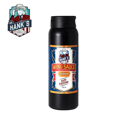 Mr. Hank’s Wing Sauce Medium 500 ml