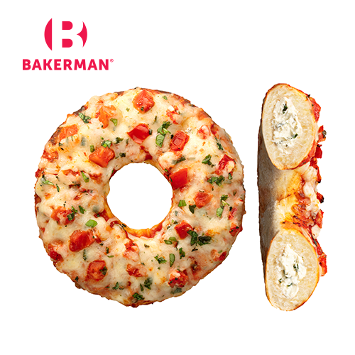 Bakerman Pizza-Donut Tomato-Basil 100 g