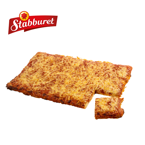 Stabburet Margherita GN square pizza 1,25kg