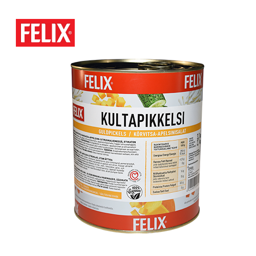 Felix Gold pickles 3,2/2,1 kg, vinegar-free