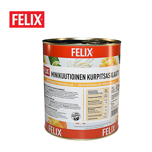 Felix Pickled and Minidiced Pumpkin 3,2/2,1 kg